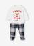 Pyjama Noël 2 pièces bébé ' Santa Club' Capsule famille écru 3 - vertbaudet enfant 