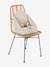 Rehausseur de chaise beige imprimé+Cherry+dans les bois+green forest+gris+Minisaurus+Mon coeur+Oies+rayé blanc 6 - vertbaudet enfant 