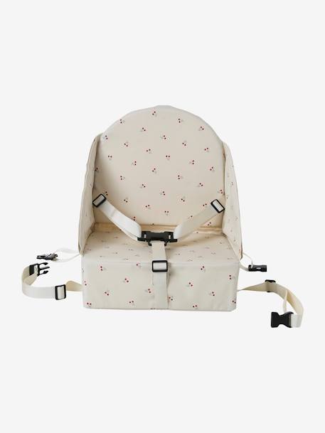 Rehausseur de chaise beige imprimé+Cherry+dans les bois+green forest+gris+Minisaurus+Mon coeur+Oies+rayé blanc 7 - vertbaudet enfant 