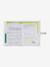 Coffret cadeau naissance 4 pièces : 2 bavoirs + 1 lange + 1 protège-carnet lot rose+multicolore 13 - vertbaudet enfant 