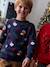 Pull Noël jacquard motifs ludiques garçon marine 2 - vertbaudet enfant 