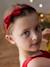 Ensemble serre-tête et barrette fille en velours anthracite+rouge 6 - vertbaudet enfant 