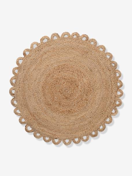 Tapis rond en jute FESTON beige 2 - vertbaudet enfant 