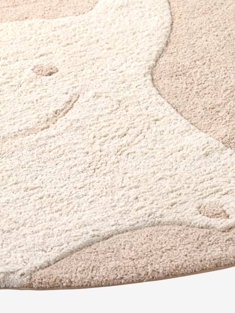 Tapis rond Éléphant écru 3 - vertbaudet enfant 