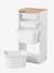 Meuble de rangement vertical avec bacs plastique blanc 3 - vertbaudet enfant 