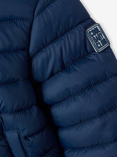 Doudoune légère bébé à capuche navy 5 - vertbaudet enfant 