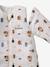 Combinaison PETIT ELEPHANT, manches longues amovibles blanc imprimé 5 - vertbaudet enfant 