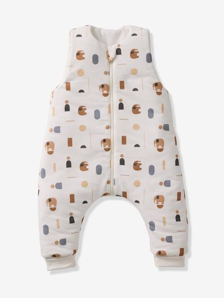 Combinaison PETIT ELEPHANT, manches longues amovibles blanc imprimé 4 - vertbaudet enfant 