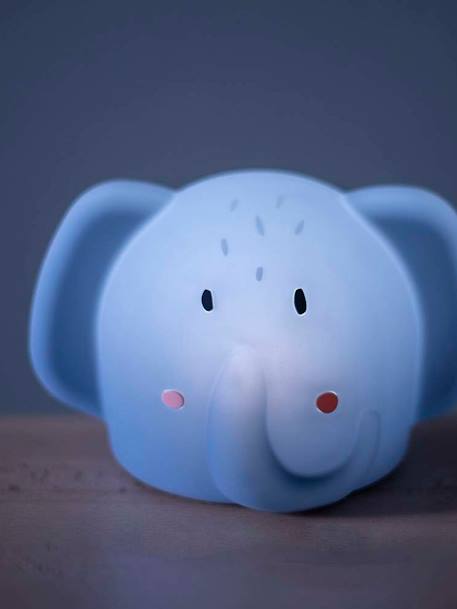 Veilleuse - Mrs. Elephant bleu 1 - vertbaudet enfant 