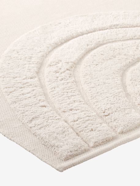 Tapis rectangle relief Arc-en-ciel écru 3 - vertbaudet enfant 