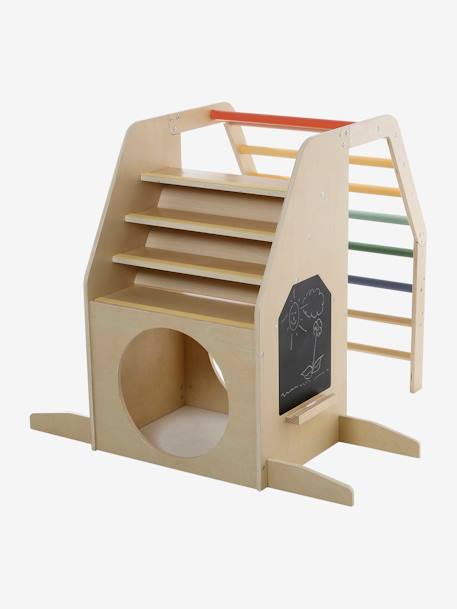Parcours de motricité maison en bois FSC® bois 3 - vertbaudet enfant 