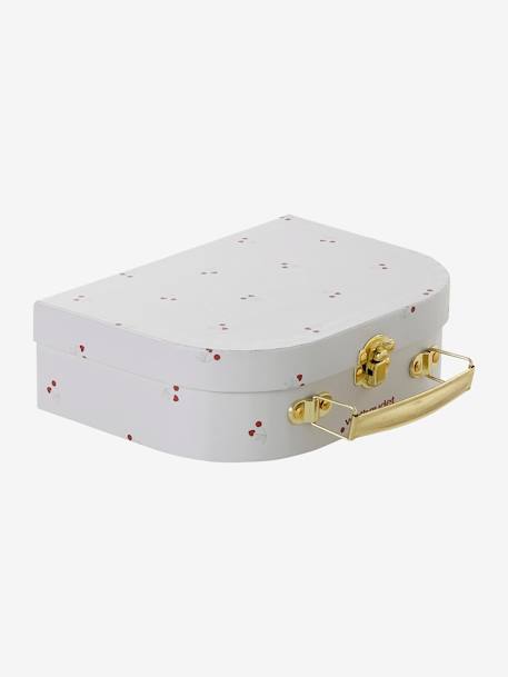 Coffret doudou personnalisable + anneaux de dentition + lange avec mallette CHERRY rouge 2 - vertbaudet enfant 