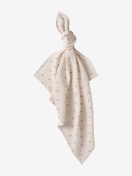 Coffret doudou personnalisable + anneaux de dentition + lange avec mallette CHERRY rouge 6 - vertbaudet enfant 