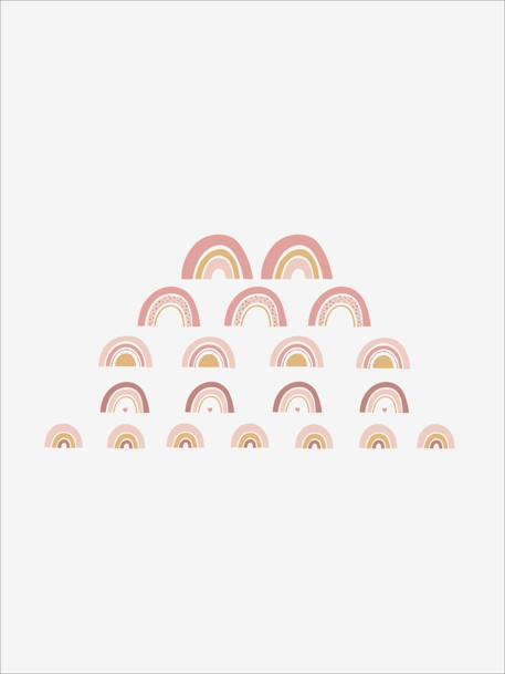 Lot de 20 stickers Arc-en-ciel rose 3 - vertbaudet enfant 