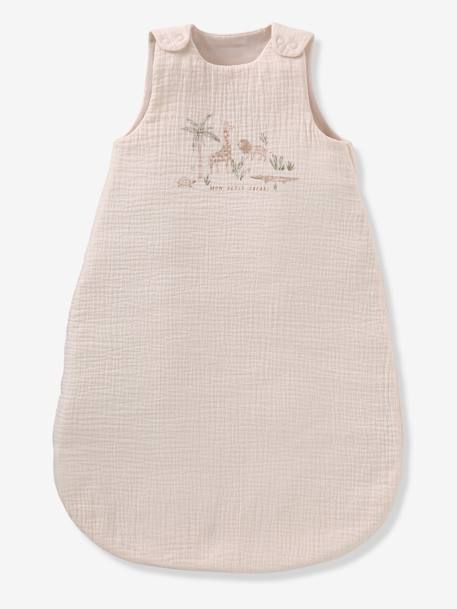 Gigoteuse été en gaze de coton BABYLON sable 3 - vertbaudet enfant 