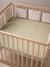 Tour de lit / tour de parc pare-chocs réversibles BABYLON beige imprimé 2 - vertbaudet enfant 