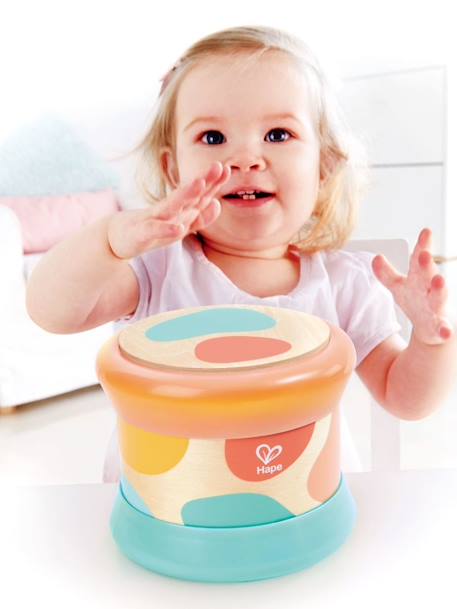 Tambour pour bébé corail+rouge 1 - vertbaudet enfant 