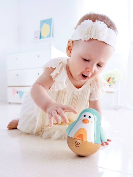 Pingouin culbuto musical bleu+turquoise 6 - vertbaudet enfant 