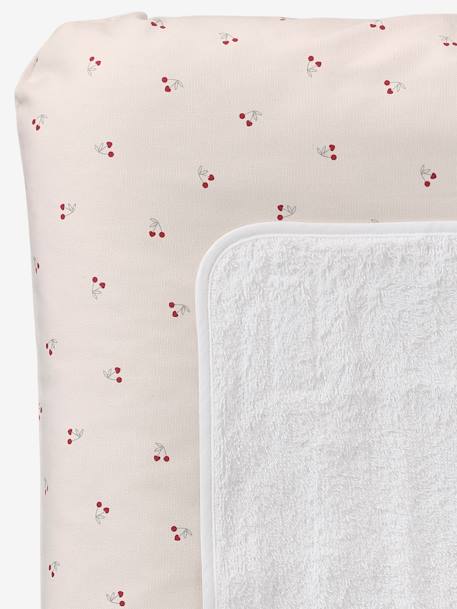 Matelas à langer personnalisable CHERRY beige imprimé 3 - vertbaudet enfant 