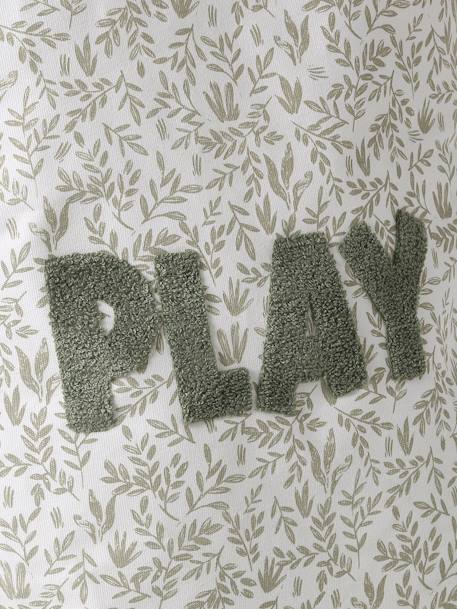 Panier de rangement carré PLAY écru 3 - vertbaudet enfant 