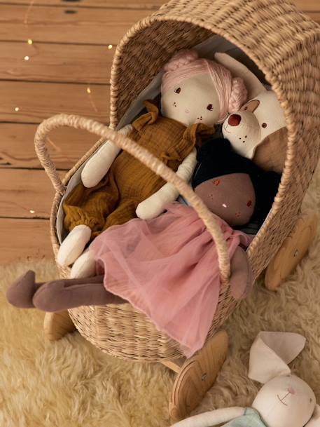 Landau poupon en herbier blanc 2 - vertbaudet enfant 