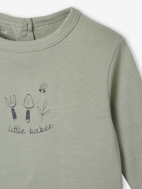 Lot de 3 pyjamas bébé mixtes Basics vert 6 - vertbaudet enfant 