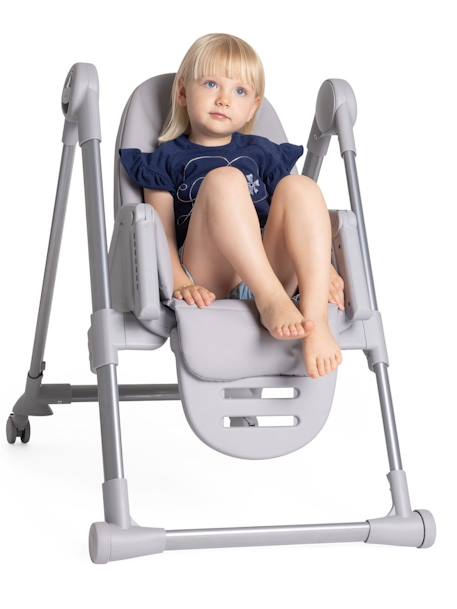 Chaise Haute Polly Armonia anthracite+gris+marron+terracotta 14 - vertbaudet enfant 