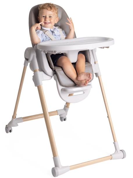 Chaise Haute Polly Armonia anthracite+gris+marron+terracotta 23 - vertbaudet enfant 