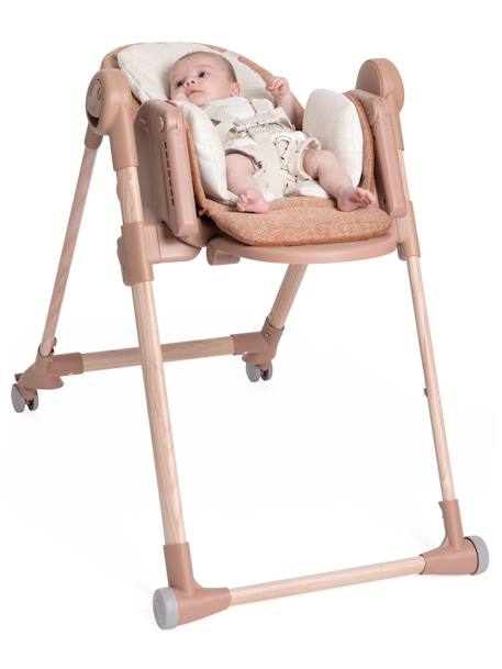 Chaise Haute Polly Armonia anthracite+gris+marron+terracotta 31 - vertbaudet enfant 