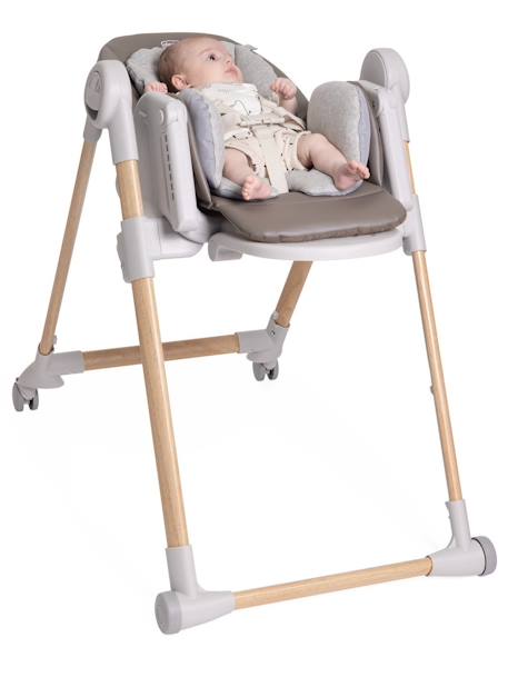 Chaise Haute Polly Armonia anthracite+gris+marron+terracotta 22 - vertbaudet enfant 