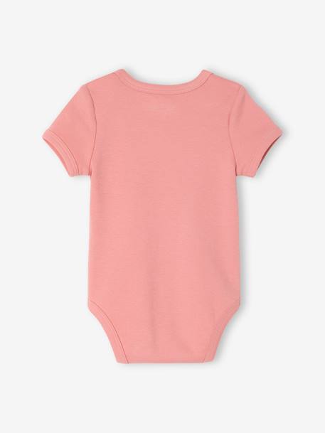 Lot de 5 bodies manches courtes bébé lot blanc 7 - vertbaudet enfant 
