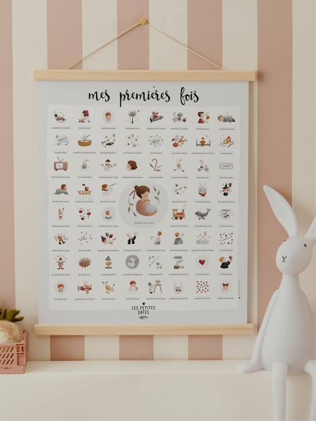Affiche Mes premières fois - Atelier Oranger blanc 2 - vertbaudet enfant 