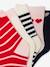 Lot de 5 paires de mi-chaussettes coeurs fille Assorties 3 - vertbaudet enfant 