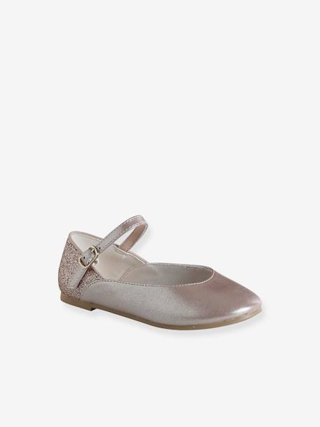 Ballerines pailletées enfant collection maternelle or 1 - vertbaudet enfant 