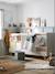 Lit bébé évolutif combiné 4 en 1 COMBINID BLANC / BOIS 1 - vertbaudet enfant 