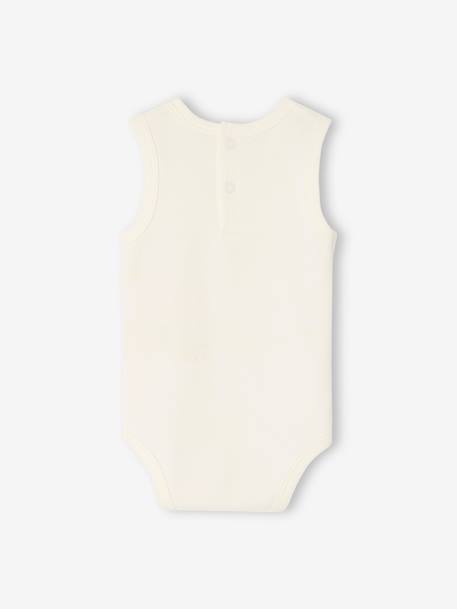 Lot de 5 bodies naissance sans manches vert sauge 7 - vertbaudet enfant 