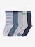Lot de 5 paires de chaussettes rayées garçon BASICS Assorties 1 - vertbaudet enfant 