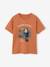 T-shirt garçon motif animalier bleu ardoise+orange 5 - vertbaudet enfant 