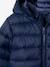 Doudoune garçon légère à capuche bleu jean+bleu moyen+marine+noir+noisette+noix de pécan+olive+rouge+vert émeraude 11 - vertbaudet enfant 