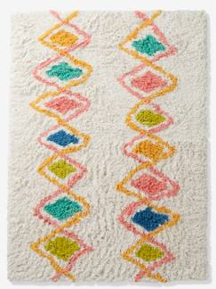 Tapis rectangle XL motif imprimé coloré losanges  - vertbaudet enfant