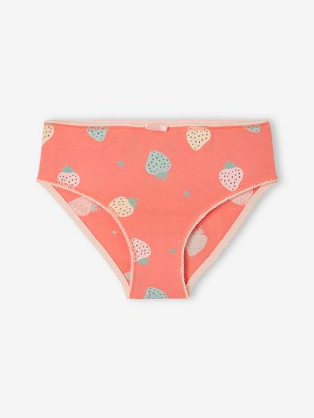 Lot de 5 culottes fantaisie fille turquoise 3 - vertbaudet enfant 