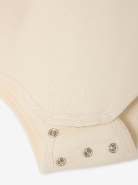 Lot de 3 bodies évolutifs bébé kaki 6 - vertbaudet enfant 