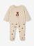 Ensemble naissance ours brassière et pantalon beige chiné 1 - vertbaudet enfant 