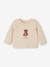 Ensemble naissance ours brassière et pantalon beige chiné 2 - vertbaudet enfant 