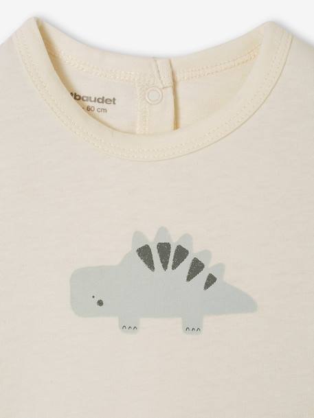 Lot de 2 pyjamas bébé garçon dinosaures vert d'eau 5 - vertbaudet enfant 
