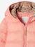 Doudoune fille légère à capuche corail+lilas+marine+prune+rose+vert de gris 4 - vertbaudet enfant 