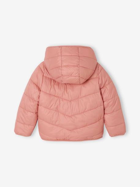 Doudoune fille légère réversible vert émeraude+vert sauge 6 - vertbaudet enfant 
