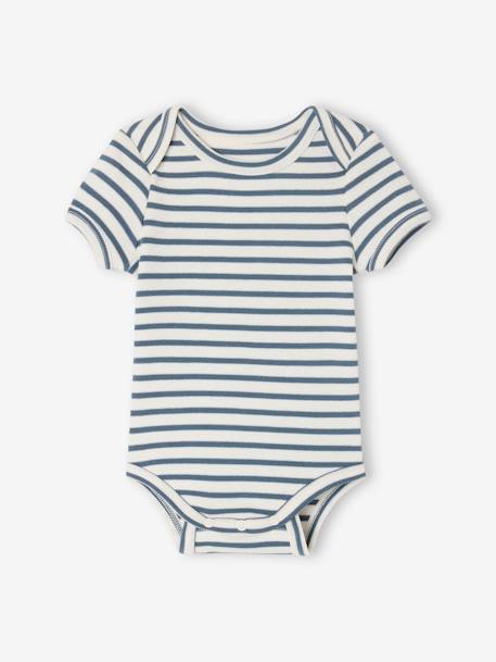 Lot de 3 bodies évolutifs bébé kaki 3 - vertbaudet enfant 