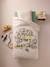 Parure housse de couette + taie oreiller enfant GREEN JUNGLE, avec coton recyclé vert imprimé 3 - vertbaudet enfant 