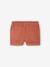 Short bébé garçon en toile taille élastiquée cappuccino+terracotta 5 - vertbaudet enfant 